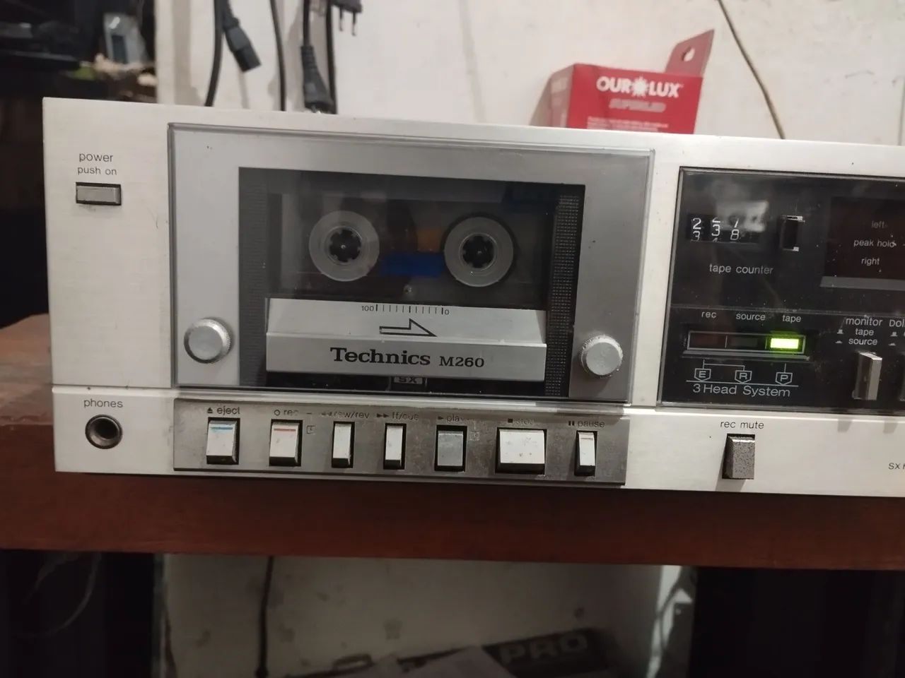 Tape deck 3 cabeças Technics M260 - Foto 2