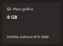 RTX 5060 8gb MSI  - Foto 4