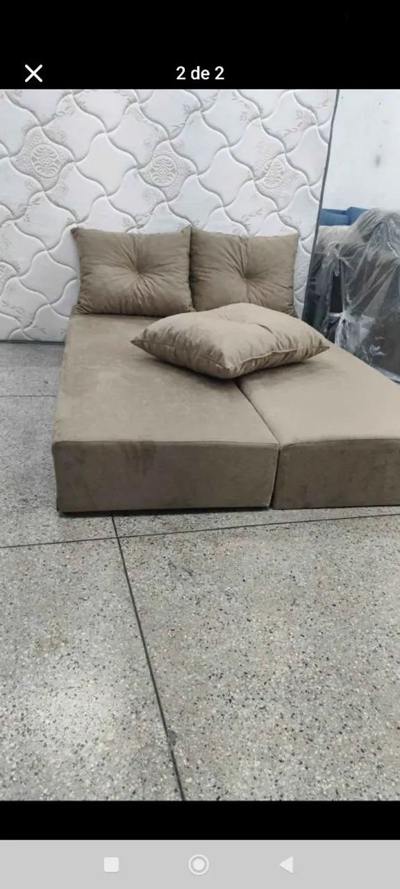Sofá Bicama Novos - Foto 2
