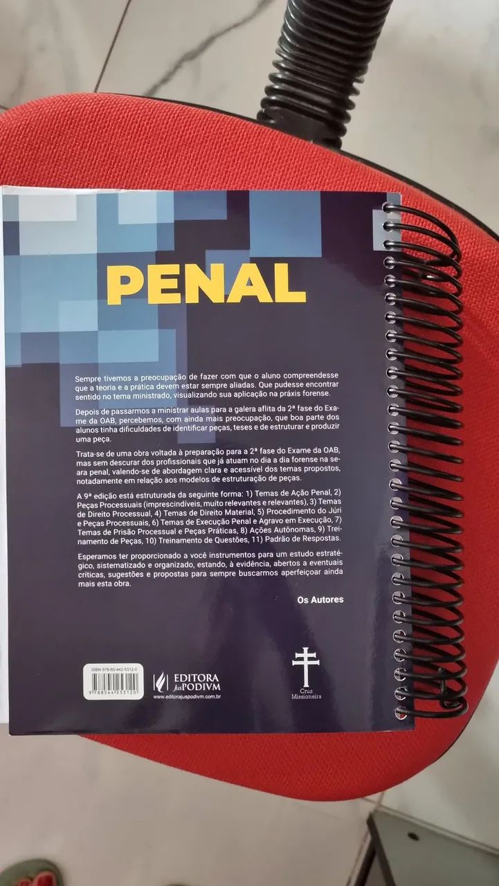 LIVRO DE TEORIA E PRÁTICA DE PENAL - Foto 2
