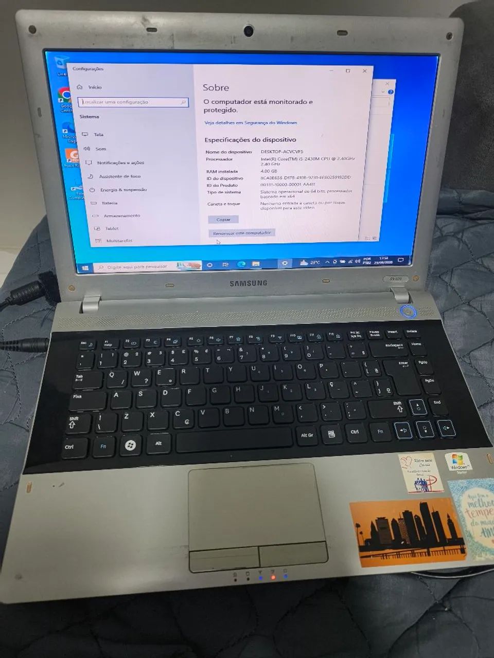 Notebook Samsung Rv420