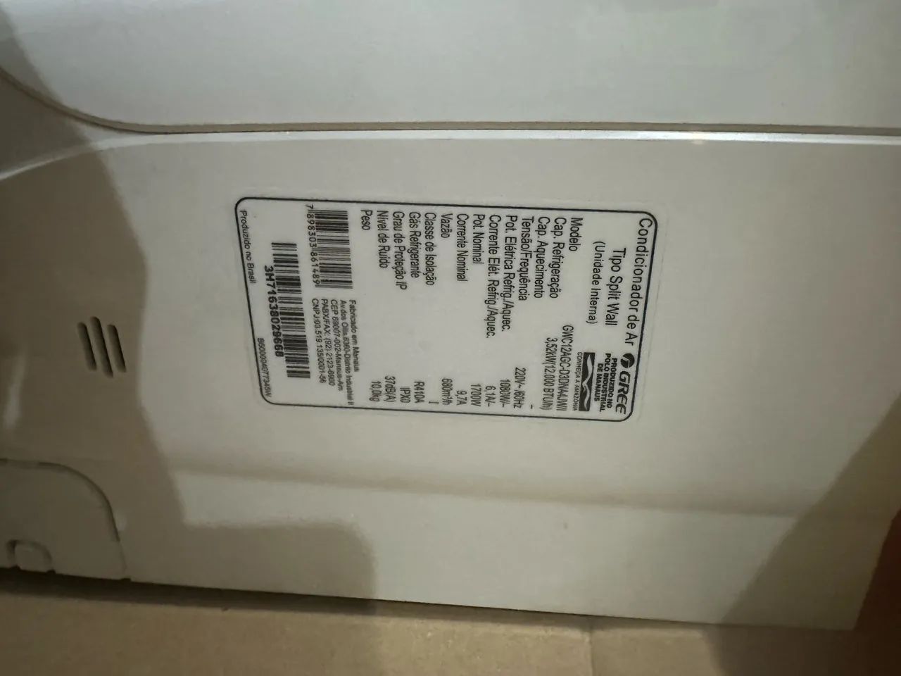 Ar condicionado  - 12 mil btu - Foto 2