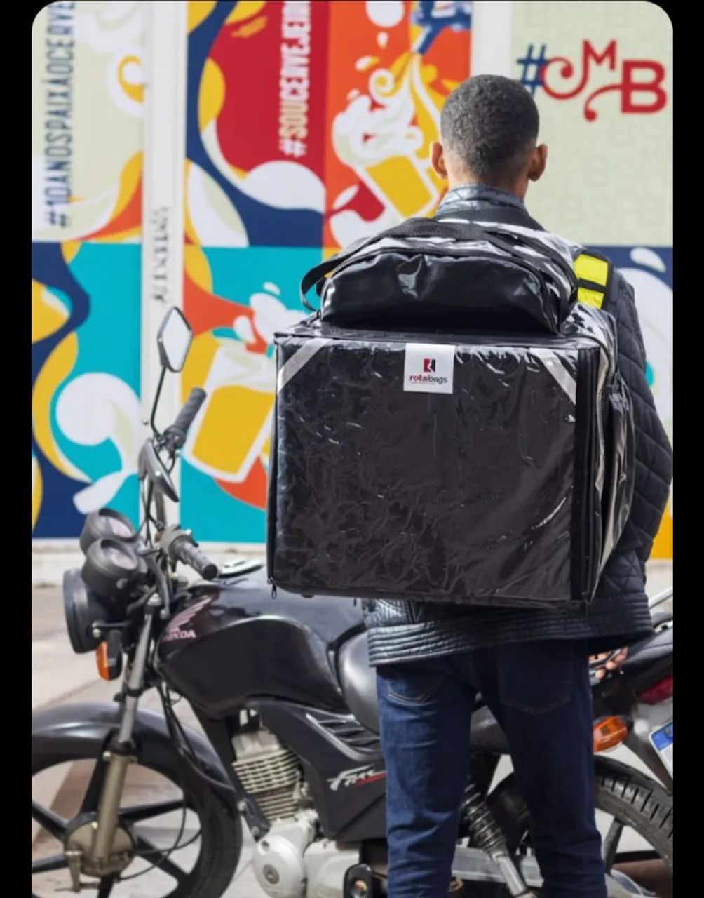 Bag motoboy delivery 