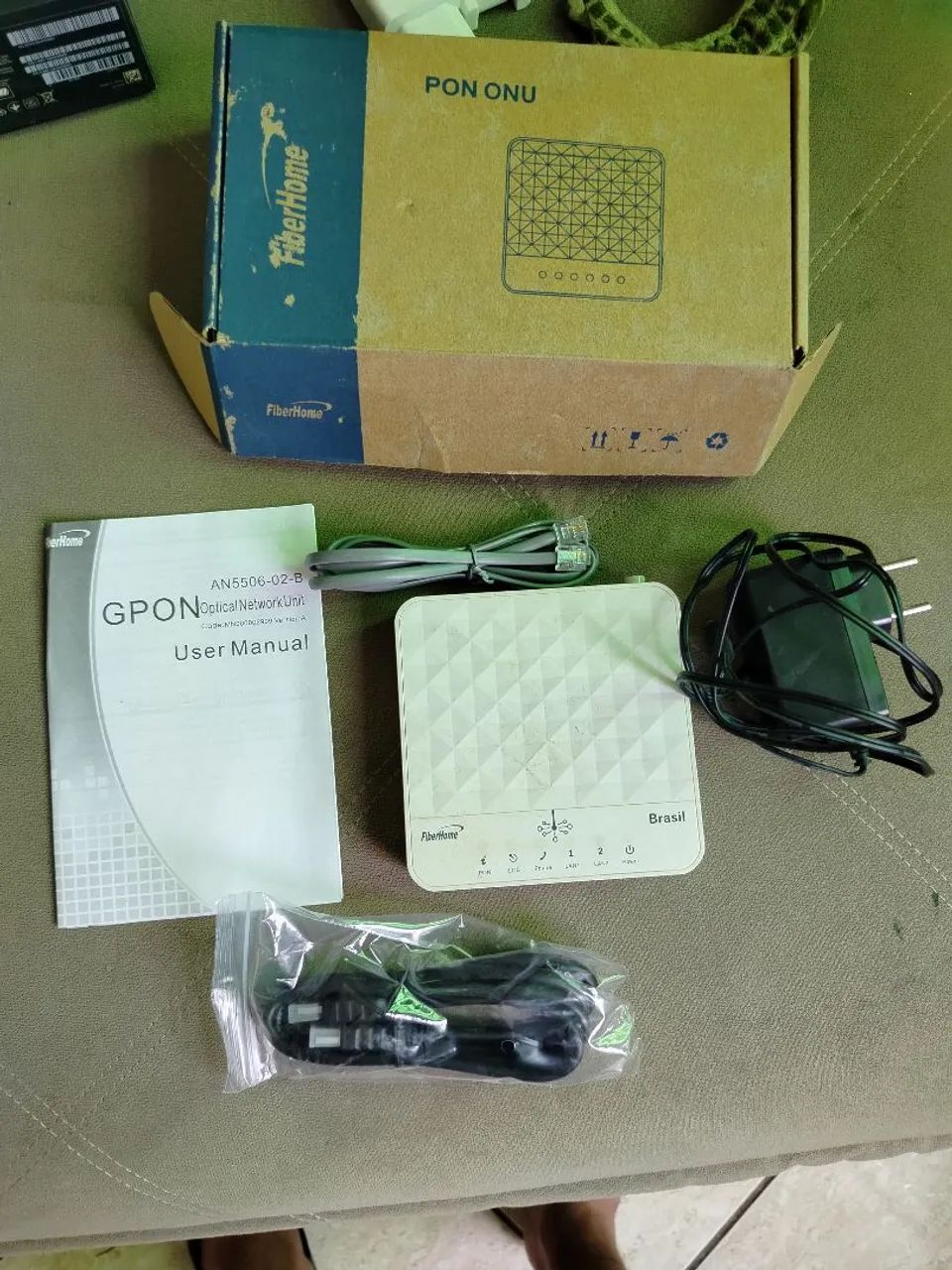 Roteador fiberhome gpon - pon onu - Foto 3