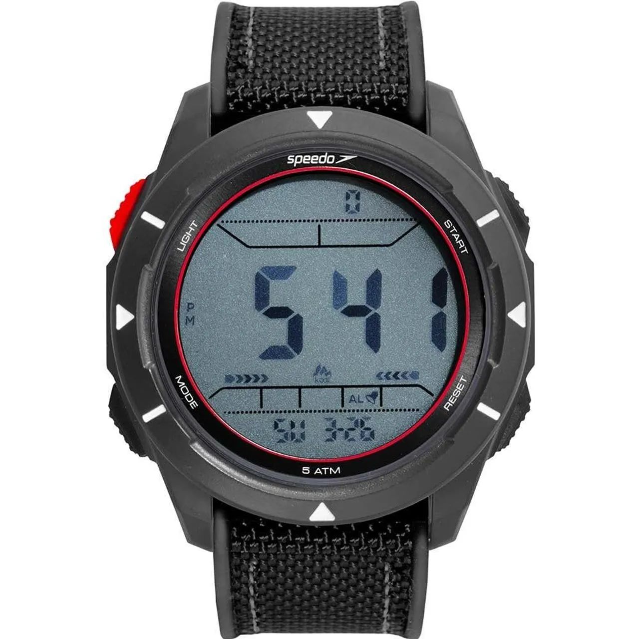 Relógio Masculino Speedo Pedômetro Preto