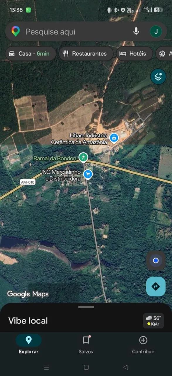Terreno próximo a Itacoatiara 