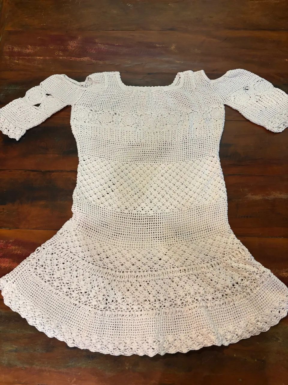 Vestido de crochê  - Foto 4