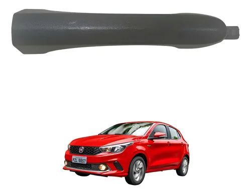 Maçaneta Externa Porta Traseira Direita Fiat Argo 17 A 21 Preto Traseira