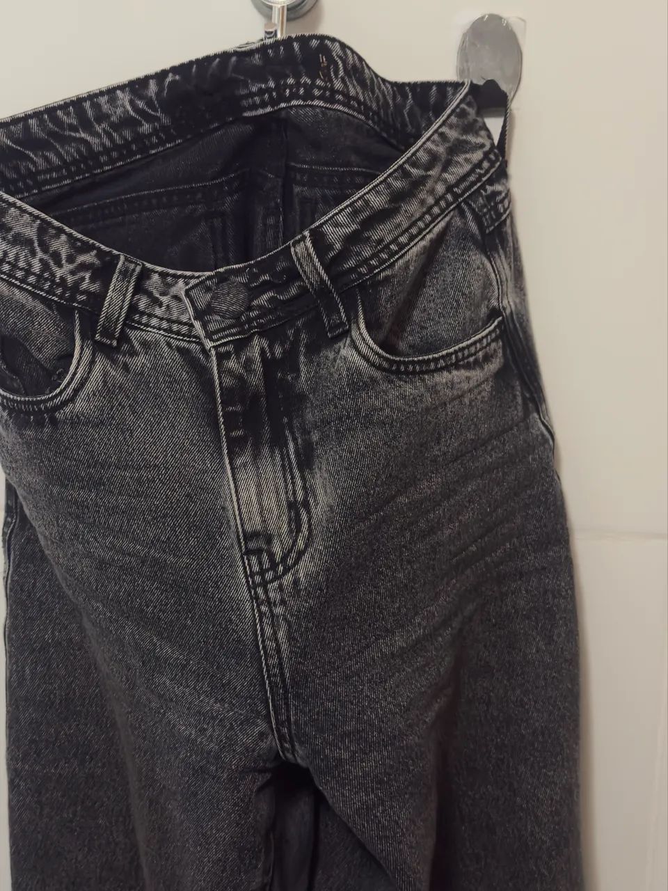 Calça jeans wide leg