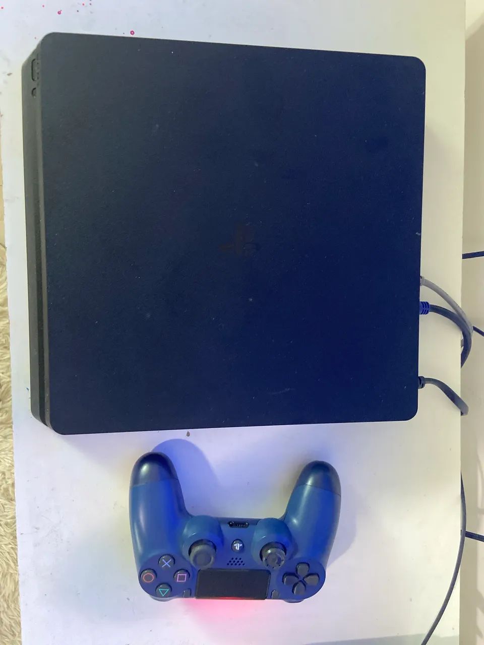 PS4 Slim Original Usado Funcionando 100% - Preço Abaixo do Mercado