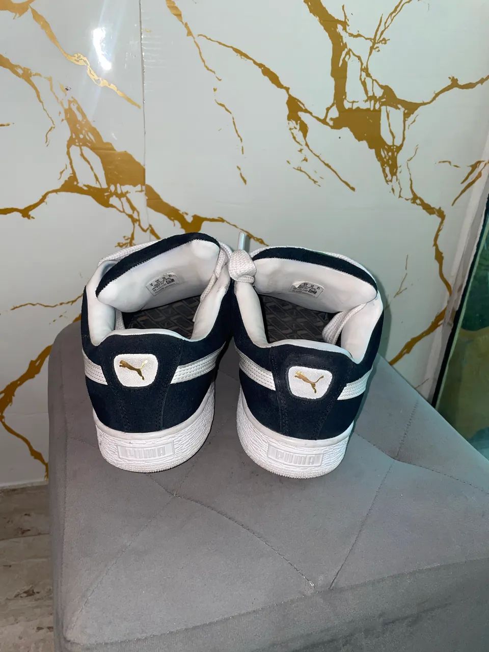 Puma Suede XL Preto  - Foto 4