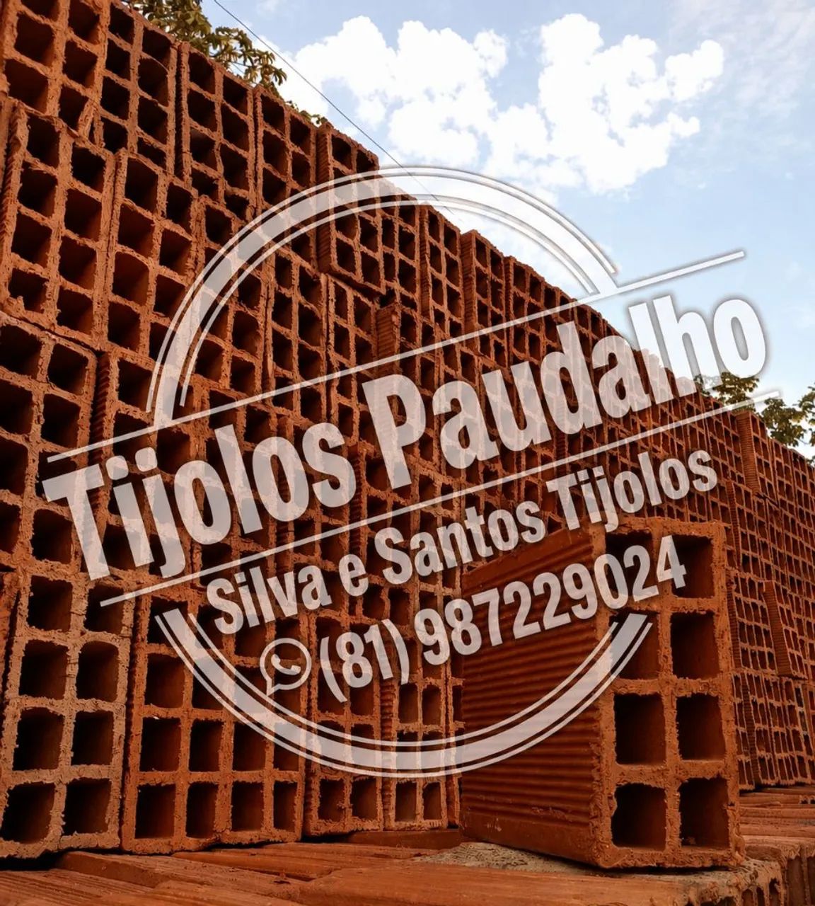 Tijolos direto da Olaria para sua obra ?