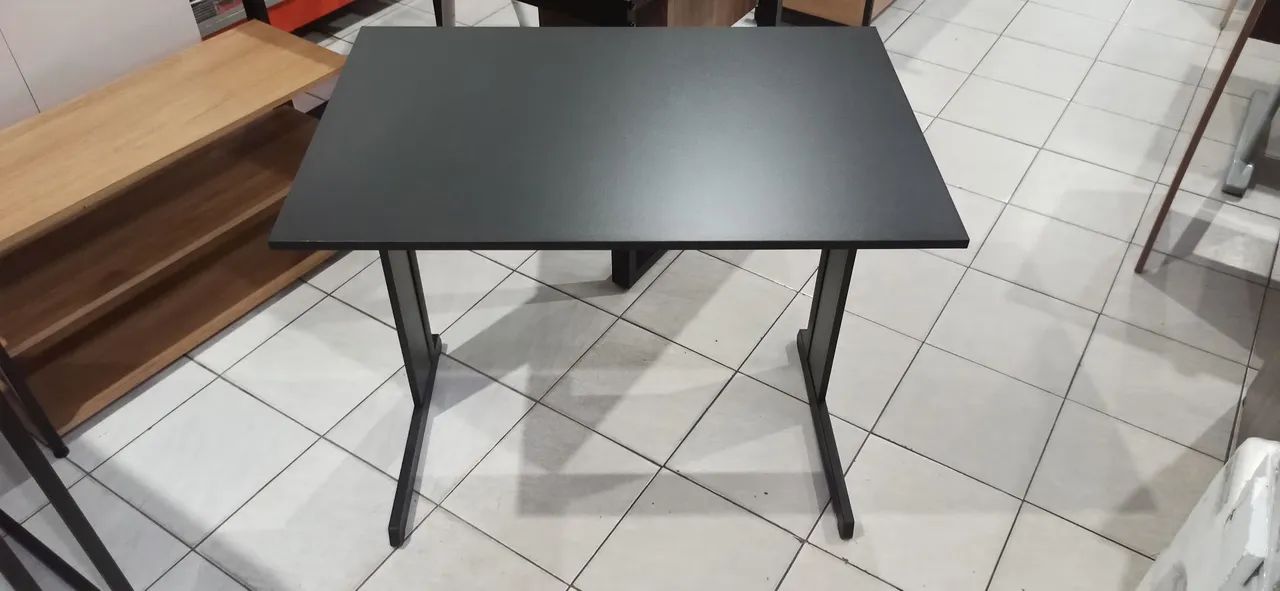Mesa preta para escritório  - Foto 3