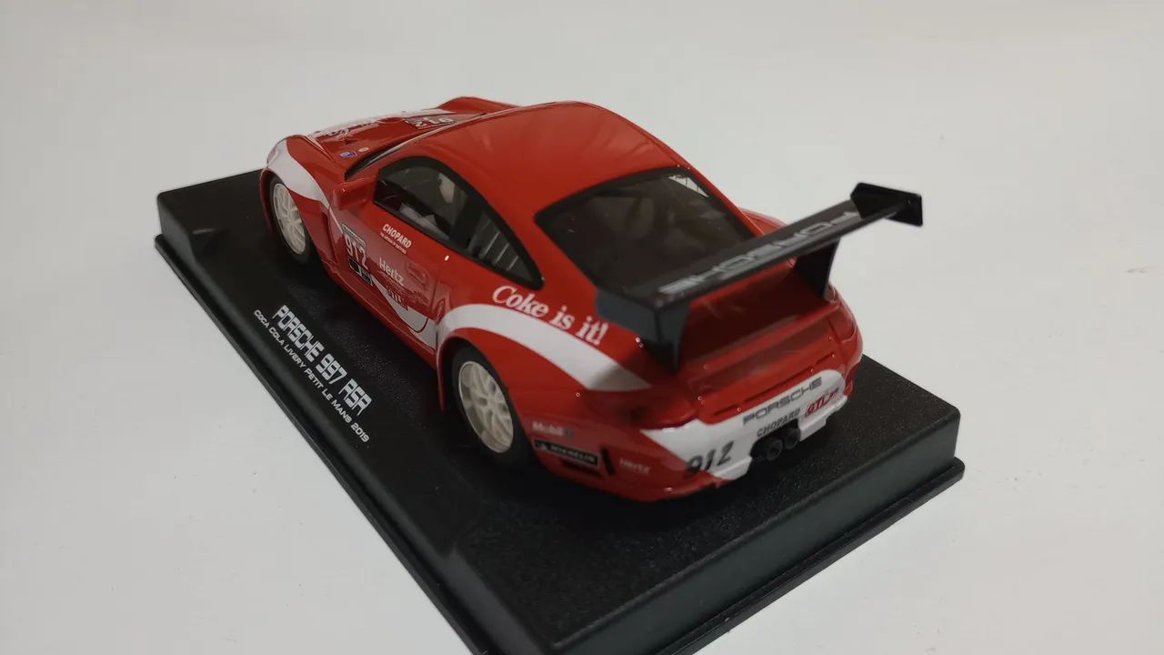 carro de autorama Porsche Coca Cola - Foto 2