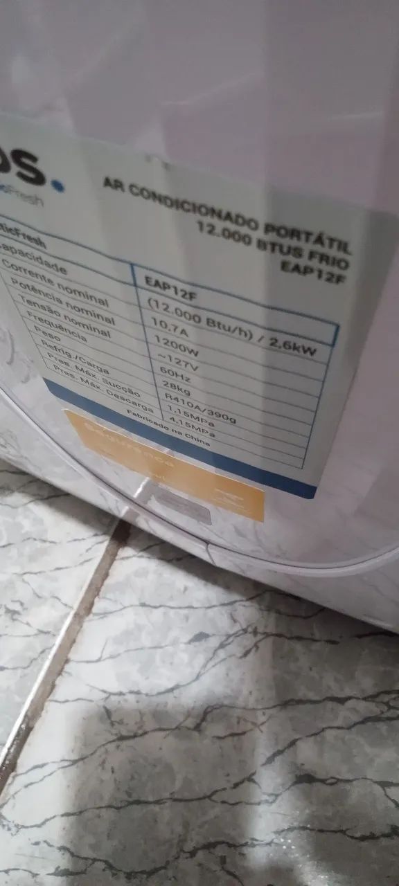 Vendo ar portátil EOS  - Foto 3