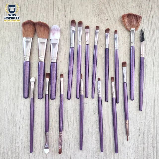 Pincel para Maquiagem Kit com 18 peças - Foto 2