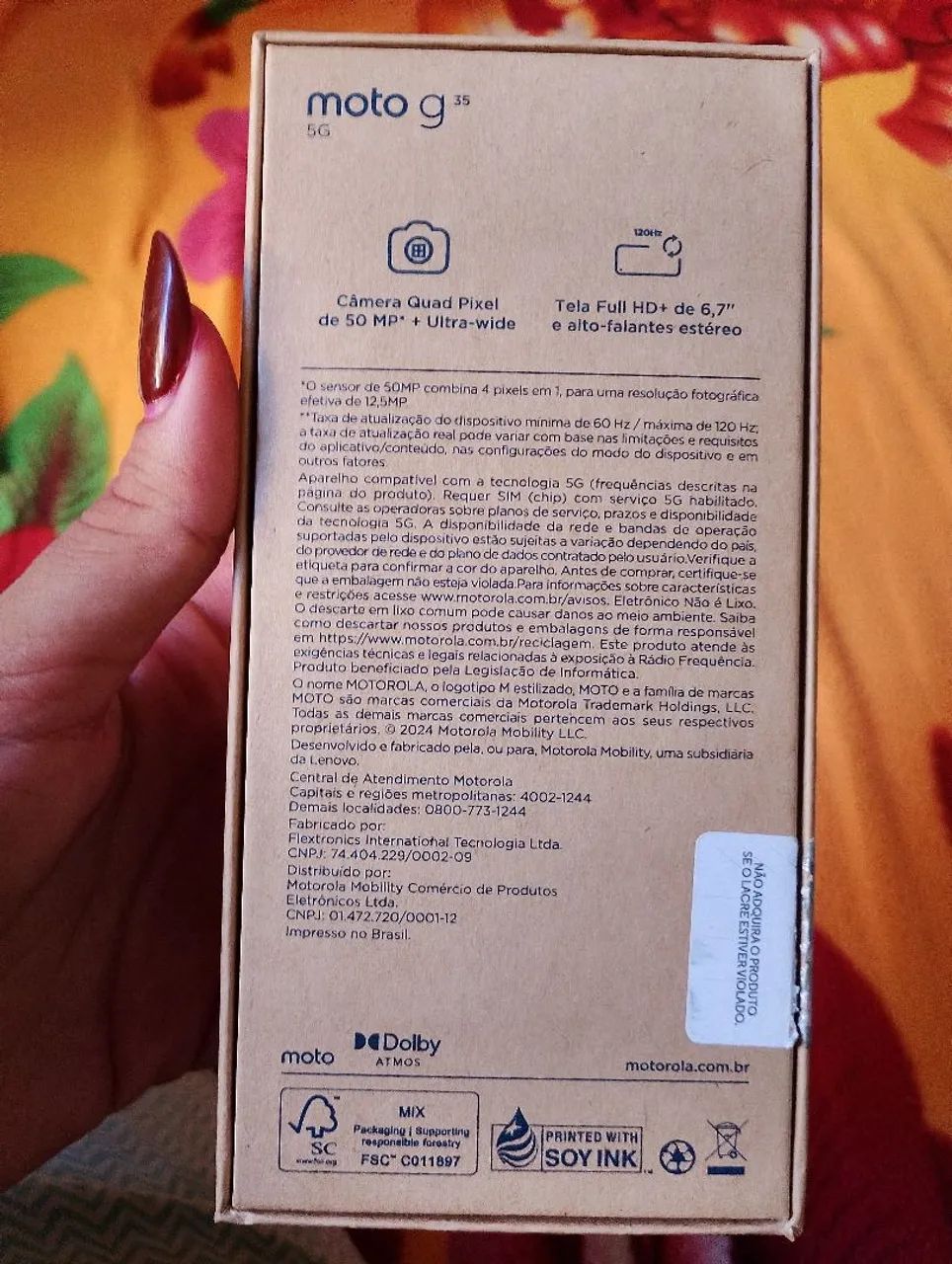 Celular Moto G35 5G - Foto 2