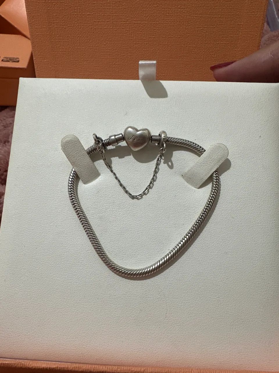 Pulseira vivara life coração Em Prata 925
