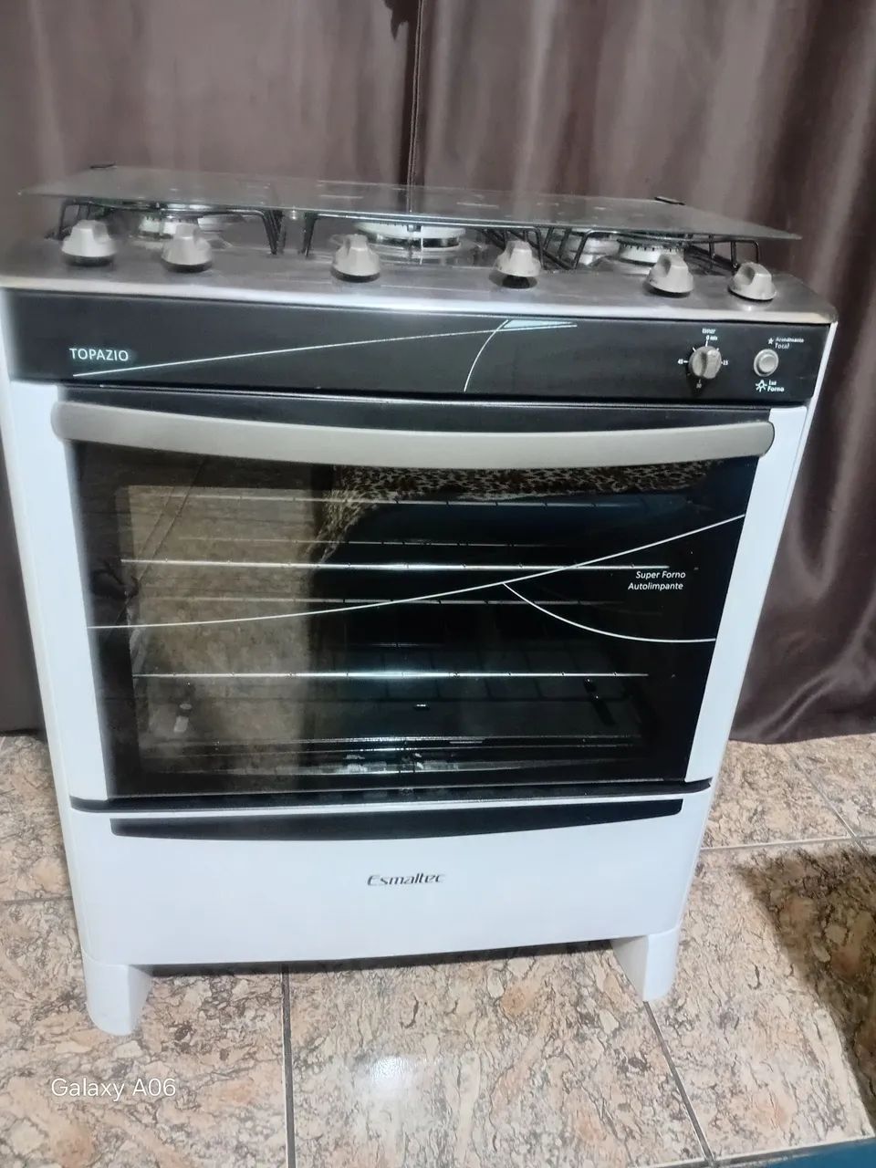Fogao 5 bocas automático 