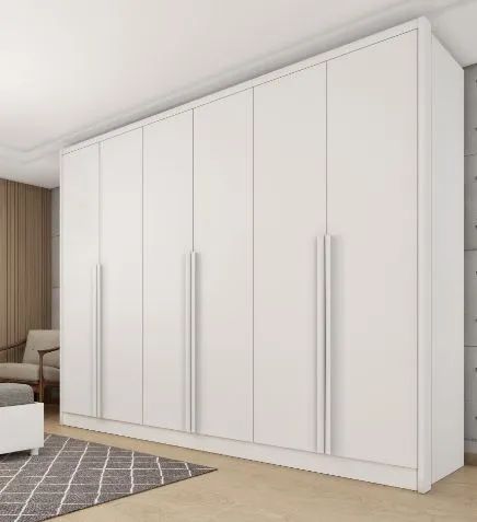 Guarda roupa Realeza mdf com pés de madeira  - Foto 2