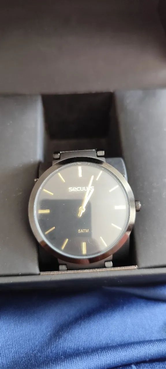 Relógio Seculus Masculino Original 