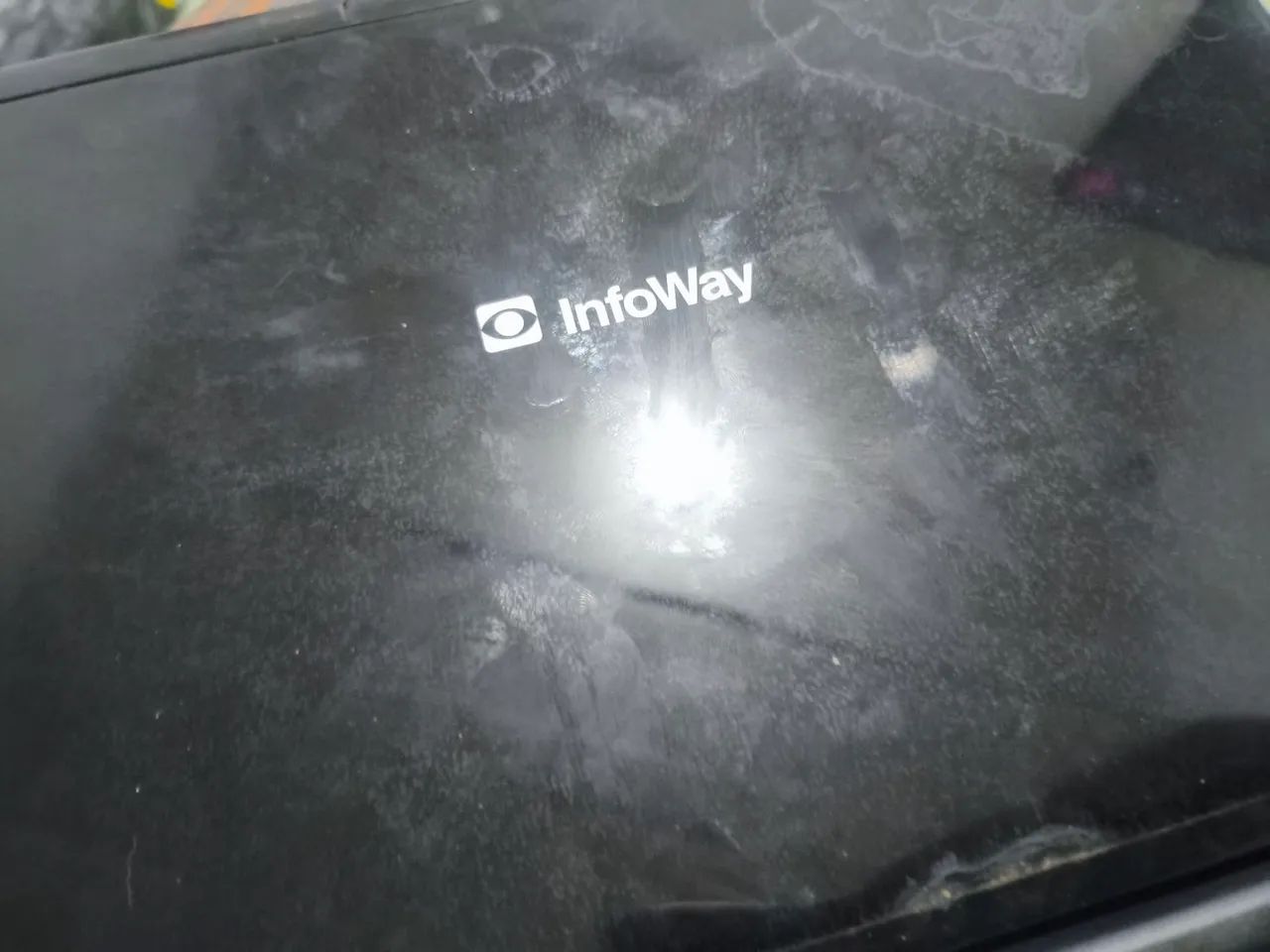 Notebook para retirar peças