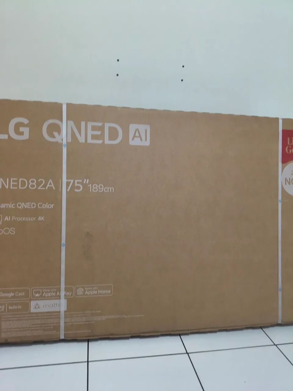Vende se uma tv LG 75 qned Ai - Foto 3