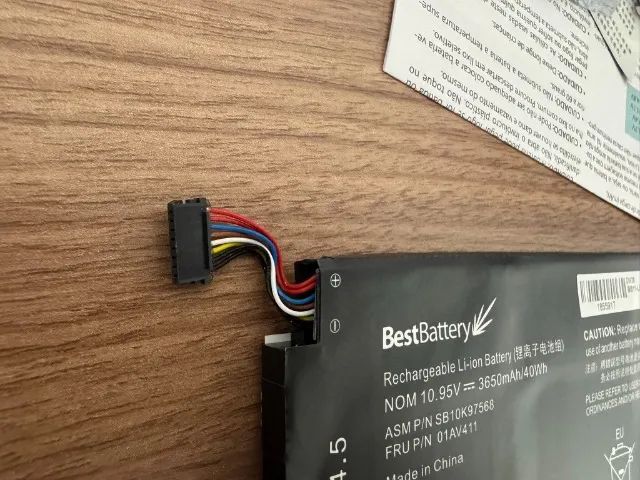 Bateria Lenovo ThinkPad E470 E475 40Wh nova - Foto 5