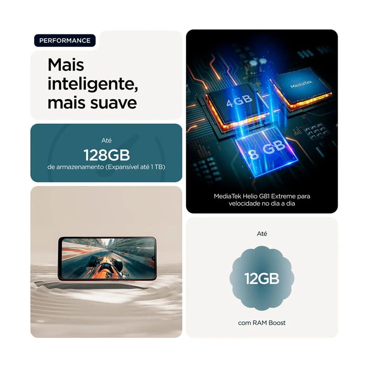 Moto G06, LACRADO, com nota fiscal - Foto 5