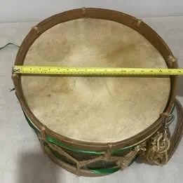 Alfaia Tambor de Maracatu - Madeira e Corda Tocar ou Decoração - Foto 4