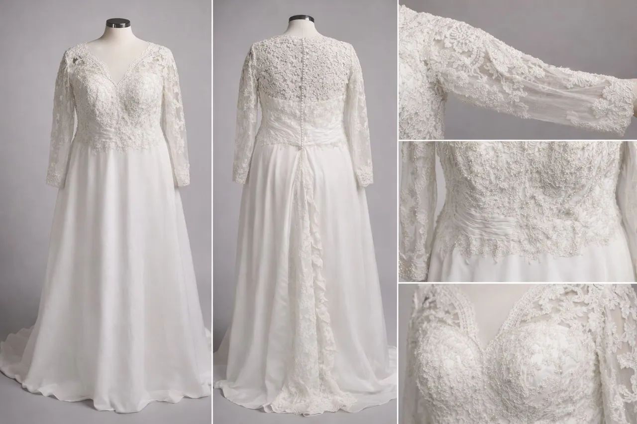 Vestido de noiva plus size