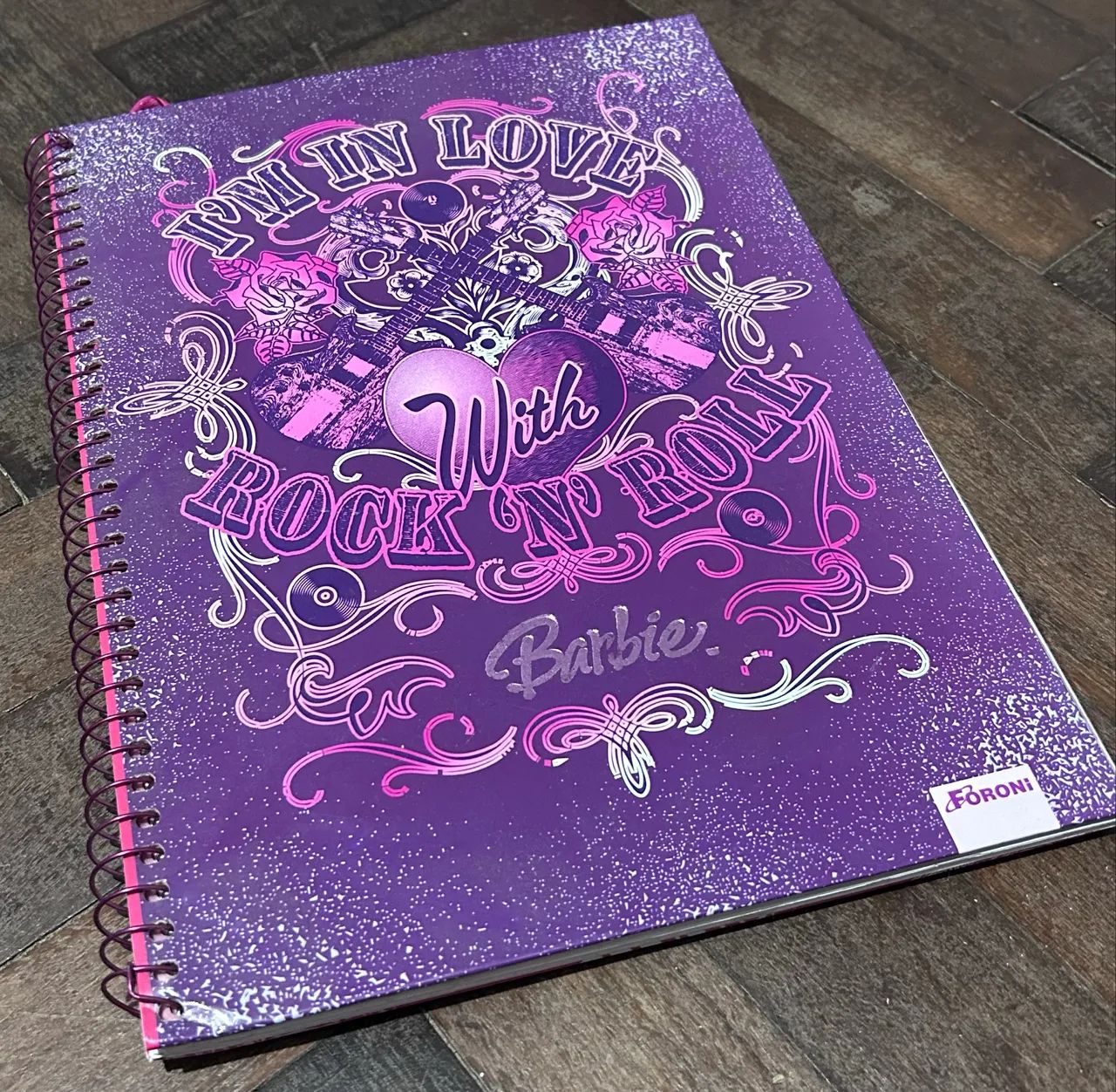 Caderno da Barbie vintage novo