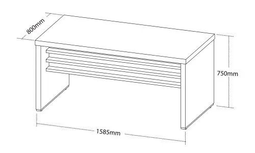 Mesa escritório Artany tamburatto - Foto 5