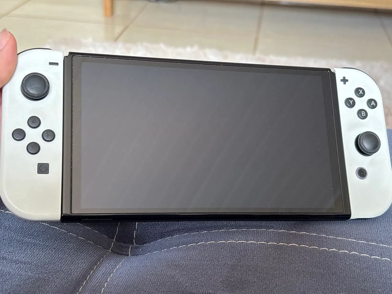 Nintendo Switch OLED Branco + 4 Joy-Cons + SD 256GB (Sem Drift) - Foto 3