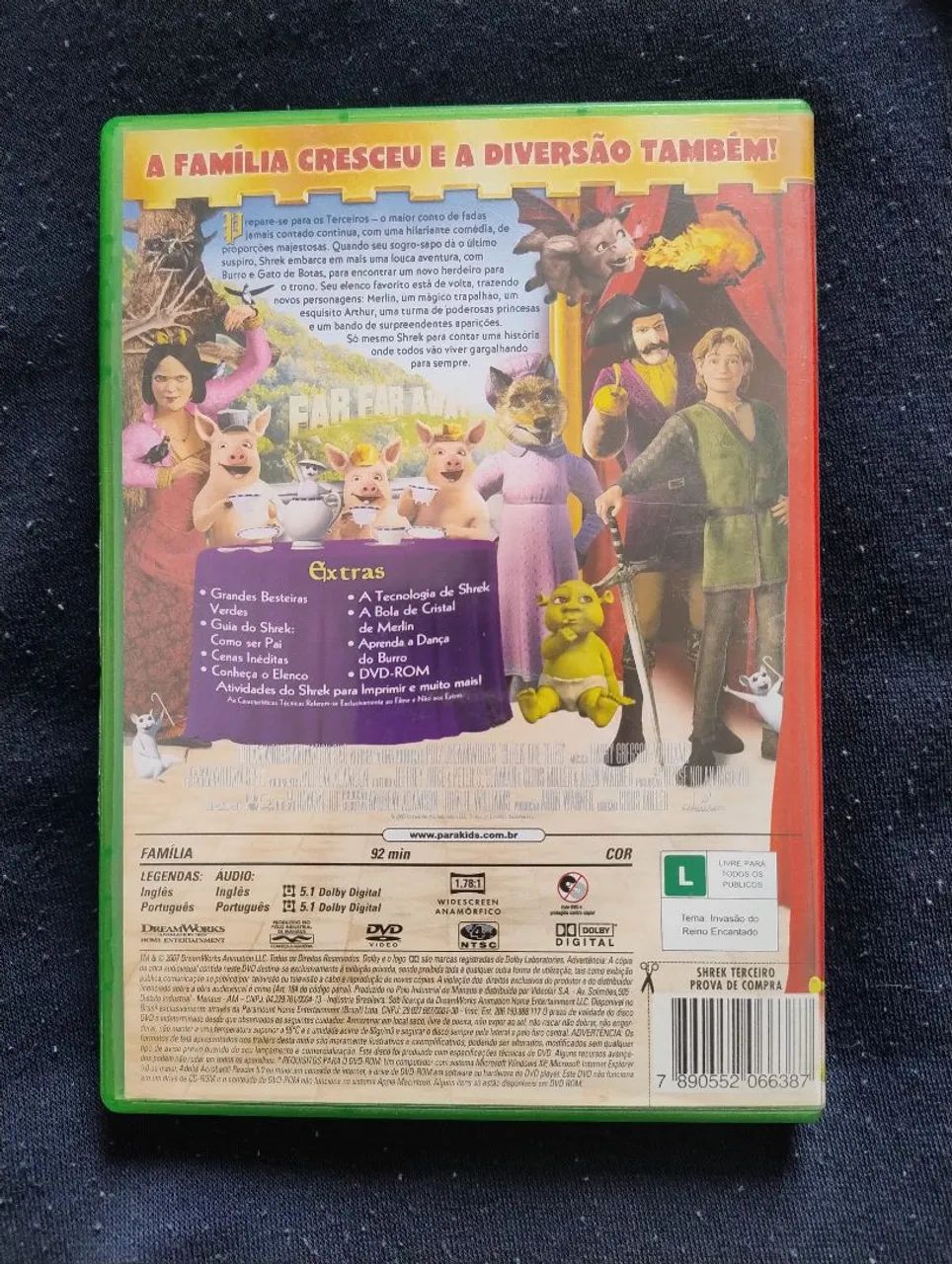 DVD Shrek Terceiro - Foto 2