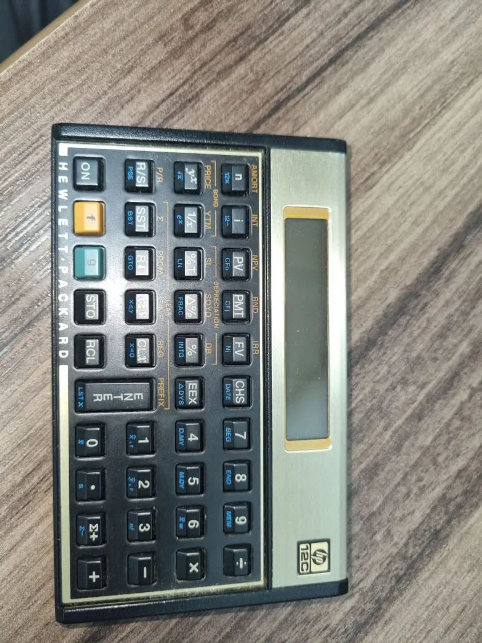 Calculadora científica HP 12c gol