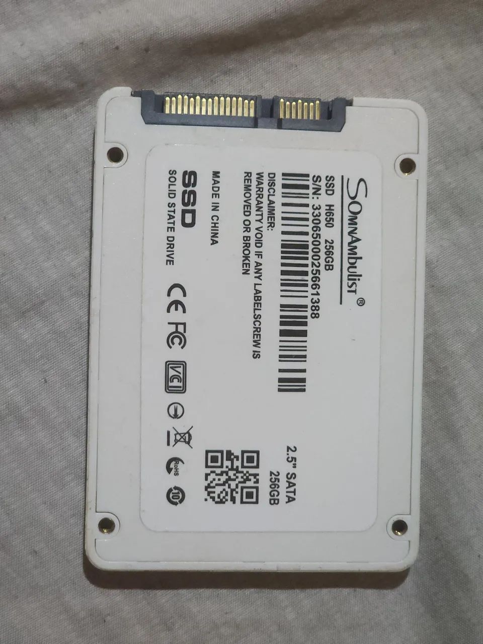 SSD SATA 256GB  - Foto 2