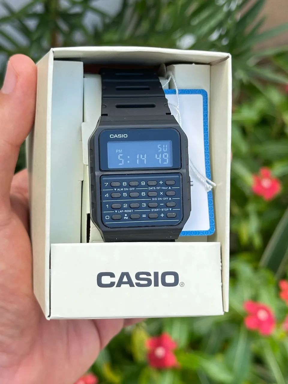 Relógio Casio Calculadora CA-53WF novo