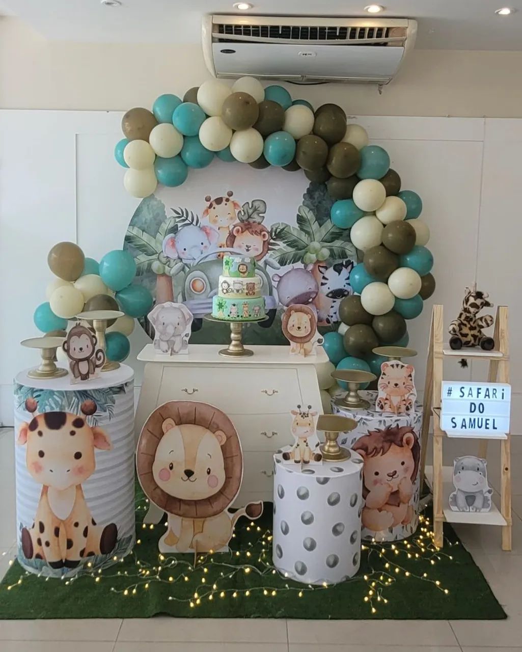 Decoração festa safari  - Foto 4
