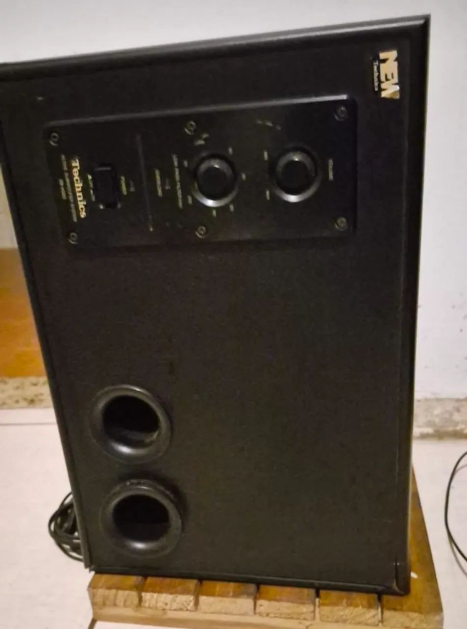 Subwoofer Ativo Technics Sb As60 (Usado)
