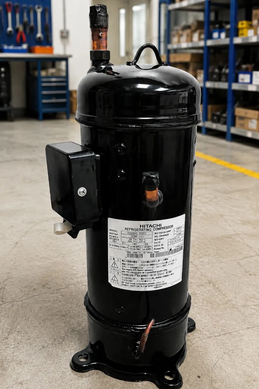 Hitachi Compressor Inverter E656DHD-65D2Y 6 TR 380V 60Hz - Foto 3