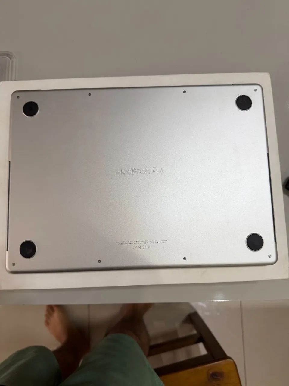 Macbook pro M1, 32gb de ram, 512 de armazenamento, 14 polegadas