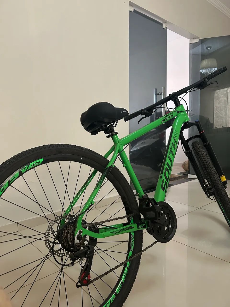 BICICLETA SOUTH ARO 29 apenas 1 mês de uso - Foto 3