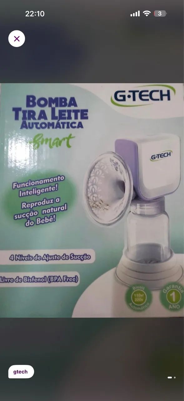 Bomba extratora tira leite 