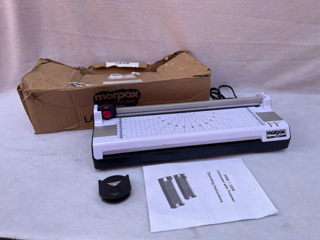 Plastificadora 320e Com Refiladora + Canteadeira Da Marpax Funcionando perfeitamente