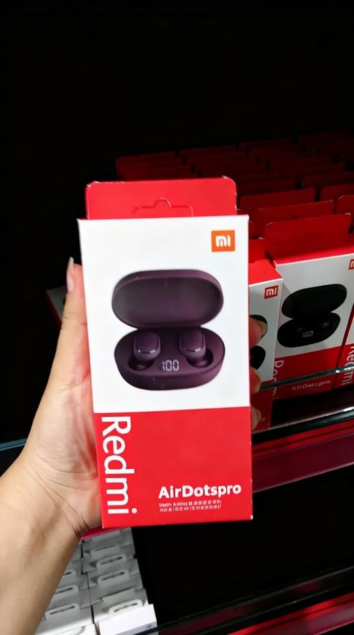 Fone de Ouvido Bluetooth MI Airdots com Visor - Foto 2
