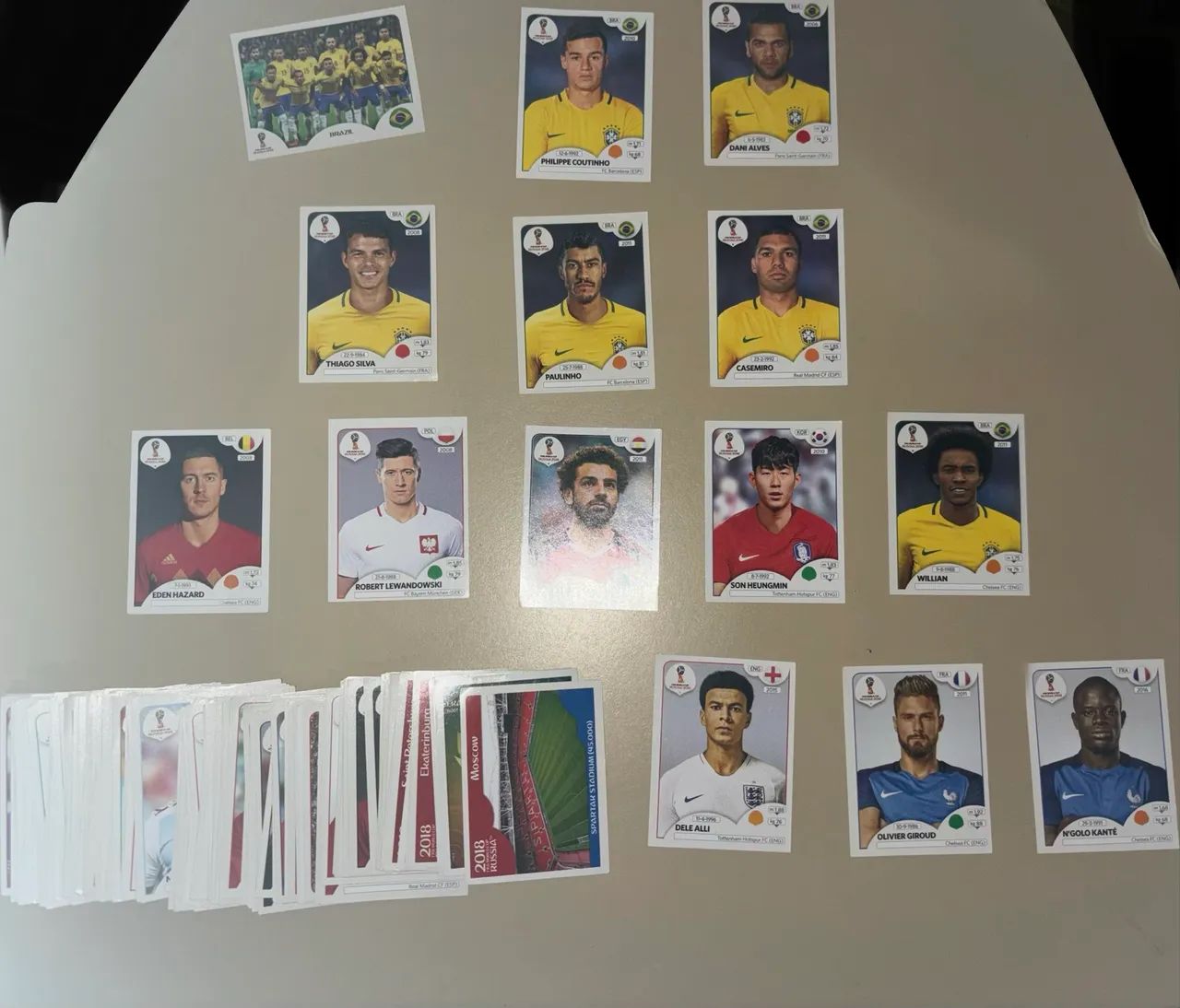 Figurinhas copa 2018 e mundial de clubes 2025 - Foto 4