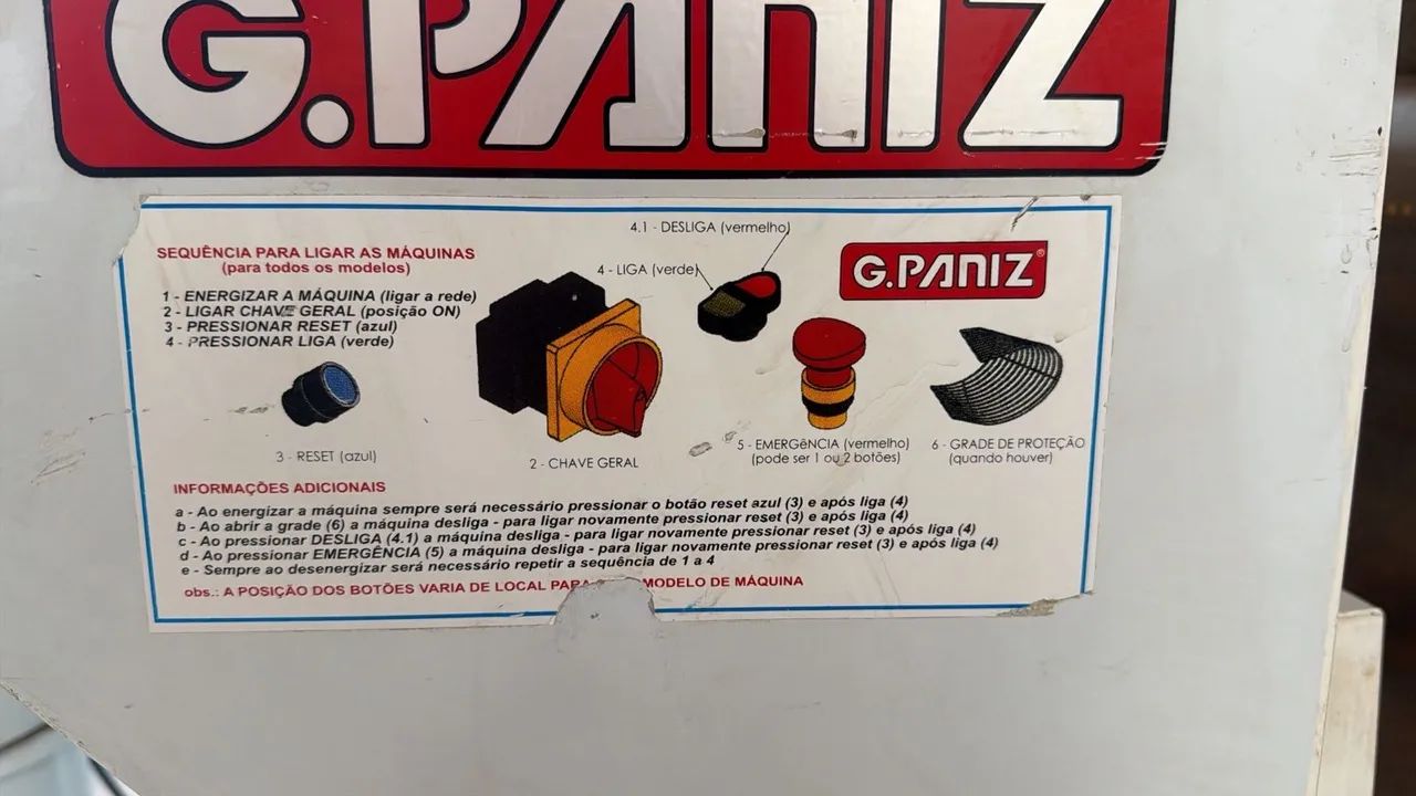 MASSEIRA INDUSTRIAL PANIZ 25 KG - Foto 2