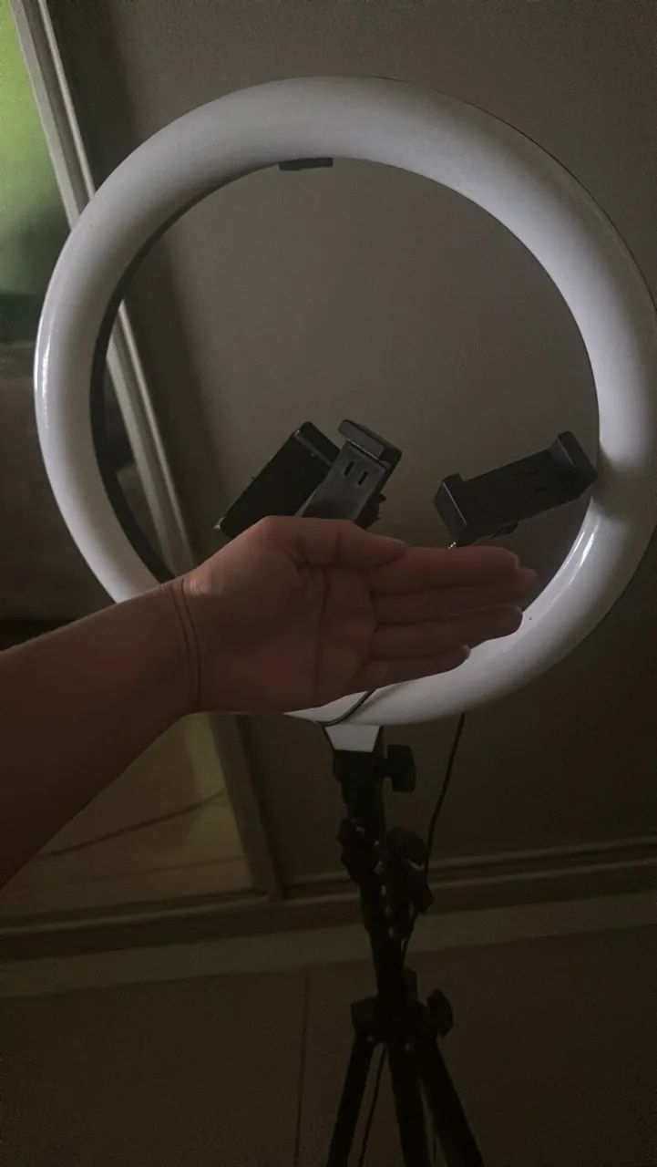 Iluminador Ring Light 14 polegadas 