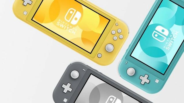 Console Nintendo Switch Lite - cinza/amarelo/turque